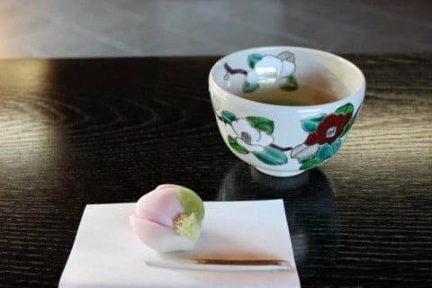 祥雲閣お抹茶とお菓子