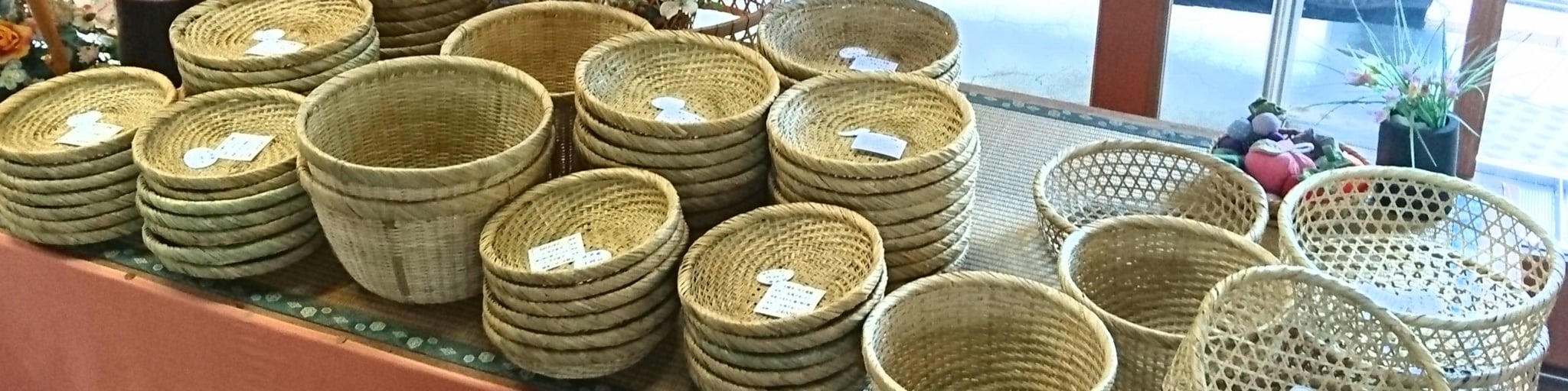 しの竹細工 作品