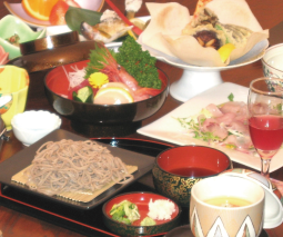 地元食材の料理